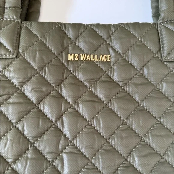 MZ Wallace Medium Metro Tote, Olive Green, New condition - Picture 3 of 5
